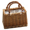 Beach Straw Bags Women Summer Handbag Rattan Square Tote Bag Handmade Bali  J3S6