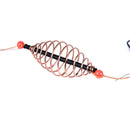 1PC Barbed Spring Hook Cage Hook Carp Fishing Bait With Line Hook Fishing TackOZ
