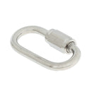 Stainless Steel 316 Quick Links Oval Carabiner Cable Shackle Connector 4mm