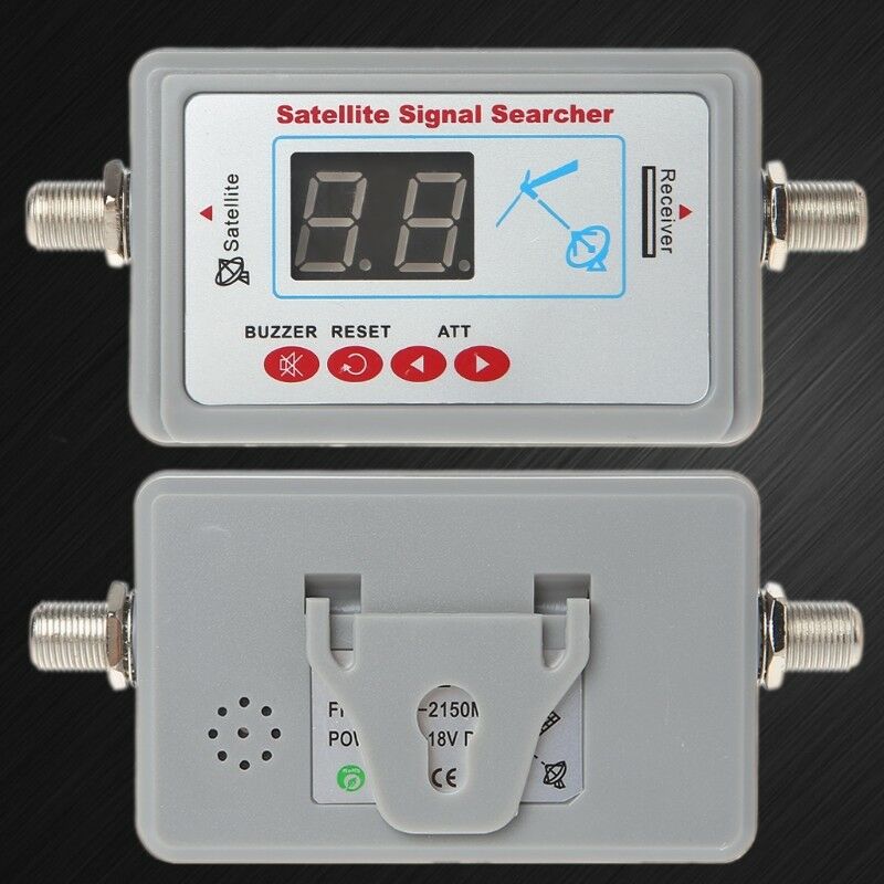 SF-95DL Digital TV Antenna Satellite Signal Finder Meter Searcher LCD Display