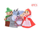 Little Red Riding Hood Story Play Game Finger Puppets Toys Set Gift ME