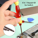 4 in 1 Screwdriver Open Pry for Nintend Switch Game Console Repair Tool Kit