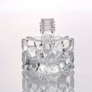 1Pc Car 10ml square hanging empty glass perfume bottles pendant car ornam FT BX