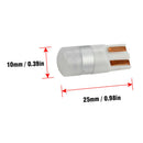 2X White T10 W5W LED 3030 Car Interior Wedge Side Light Bulbs Lamp 168 194 192