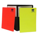 Sport Football Soccer Referee Wallet Notebook with Red Card and Yellow Card HOT