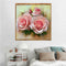 5D DIY Diamond Painting Three Flowers Cross Stitch Embroidery Rhinestones