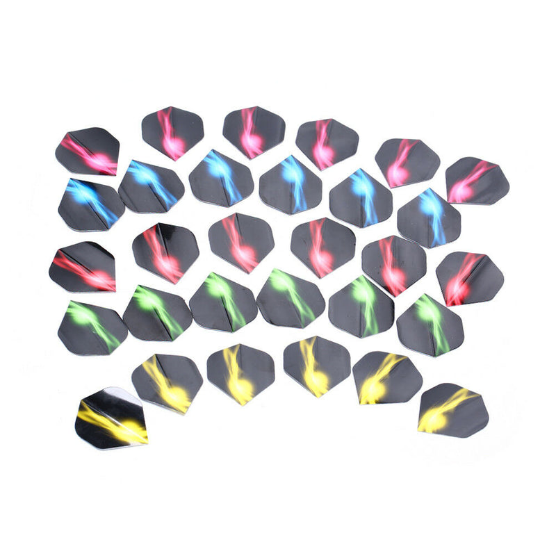 30PCS Nice Darts Flights Mixed Style for Professional Darts Outdoor Sports LJ