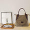 Women Large Totes Shopping Bag Handbag Shoulder Messenger Bags (Coffee) SN9F
