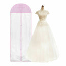 Bridal Wedding Dress Gown Garment Dustproof Storage Evening Protector Bag B W6D7