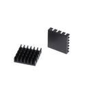 20pcs Aluminum LED/CPU/IC Chip  Sink Cooling Fin Radiator Pad 18x18x5mm