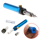 Gas Blow Torch Soldering Solder Iron Gun Butane Cordless Welding Pen Burner B5R3
