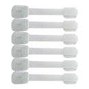 6pcs Baby Safety Drawer Cabinet Lock Children Security Wardrobe Protector A