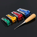 Multifunction DIY Sewing Machine Accessories Set w/Foot Tape Maker Awl Pins A