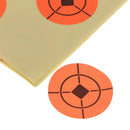 250pcs Targets High Visibility Orange Self-adhesive Targets Dia.4cm