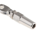 4mm 5/32 inch Wire Rope Swageless Eye Terminal Heavy Duty 316 Stainless Steel