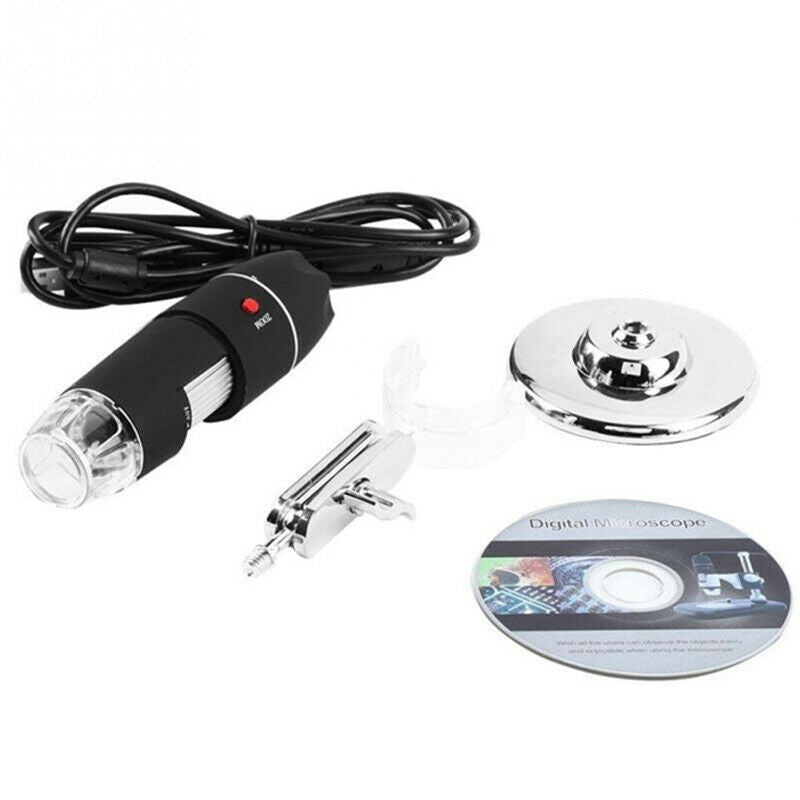 8 LED 1000X USB Digital Microscope Endoscope Magnifier PC CaSEAU