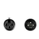3-Pin XLR Audio Balance Microphone Cable Female To Dual Male Extension