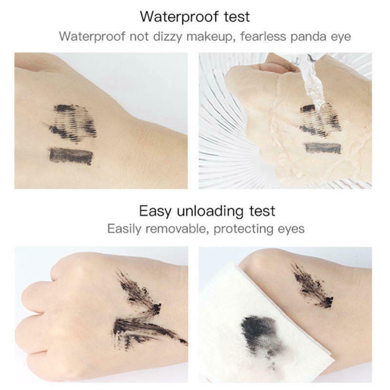 Pudaier Waterproof Silk Fiber Mascara Black Curling Thick Long Lengthen La WEA