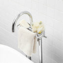 Kitchen Sink Faucet Sponge Soap Cloth Drain Rack Storage Organizer Holder-Shelf