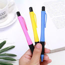 0.7MM Black Ballpoint Pen Push Clip Ballpoint Pen Stationery Supply Student N6U6