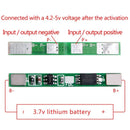 1S 2.5A 3.7V Lithium Batterry Protection Board Polymer BMS PCM PCB Li-ion Module