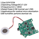 1Pc 20mm 113KHZ Ultrasonic Mist Maker Atomizing Fogger Ceramic Humidifier  N Gw