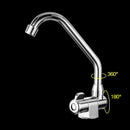 Caravan Boat 360 Degree Rotation Copper Basin Faucet Folding Cold Water Fau