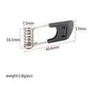 10x LED Panel Light Spring Clips Fixed Circle Clips Injection
