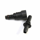 1/2xAuto Quick Release Fuel Line Coupler Hose Connector Disconnect Connectors