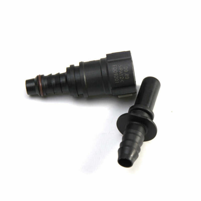 1/2xAuto Quick Release Fuel Line Coupler Hose Connector Disconnect Connectors