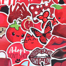 50Pcs Cartoon Red Girls Stickers DIY Suitcase Laptop Guitar Bicycle Car Deca% TO
