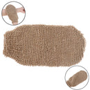 Natural Fiber Bath Exfoliating Glove Scrubber Washcloths Bathing Glove Mass JR