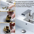 Universal Wash Basin Bounce Drain Filter Sink Drain Vanity Stopper Bathroom