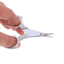 1x Eyebrow Scissor Makeup Manicure Scissors Nose Hair Scissors Nail File Shar.ly