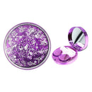 Cute Fashion Contact Lens Case,Portable Travel Glitter Luxury Bling Stars L
