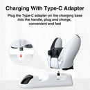Dual Controller Charger Dock Stand for SONY PS5 LED Power Station Cradle  A