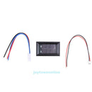 Auto Car Motorcycle Motorbike 0-100V Voltage Tester 0-10A Ampere Meter Black
