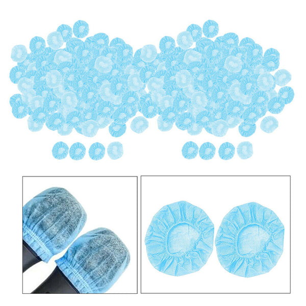 200pairs Disposable Microphone Cover Handheld Mic Covers Blue
