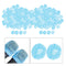 200pairs Disposable Microphone Cover Handheld Mic Covers Blue