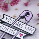 Girl Power Kindness Wine Lover Inspirational Lovely Enamel Pin Badges Brooch Hn