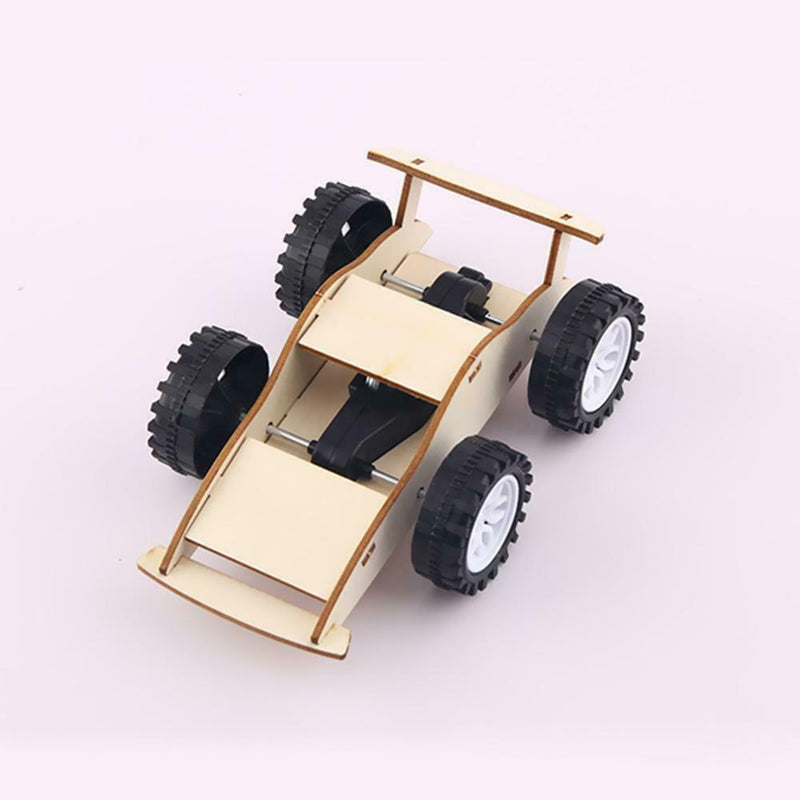 Kids Inertial Car Toys Kit DIY Educational Physics Science Assemble Craft