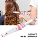 Automatic Wave Curl Electric Ceramic Hair Curler Rollers Curling Iron Heat Wand