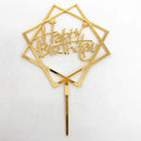 Home Cake Wedding Birthday Cake Topper Card Birthday cake Acrylic sign Cake S1J1