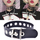Punk Gothic Leather Women Choker Necklace Sexy Collar Neck Ring Jewelry Circle