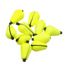 6Pcs Fly Fishing Float Strike Indicators Foam Yellow W7S8