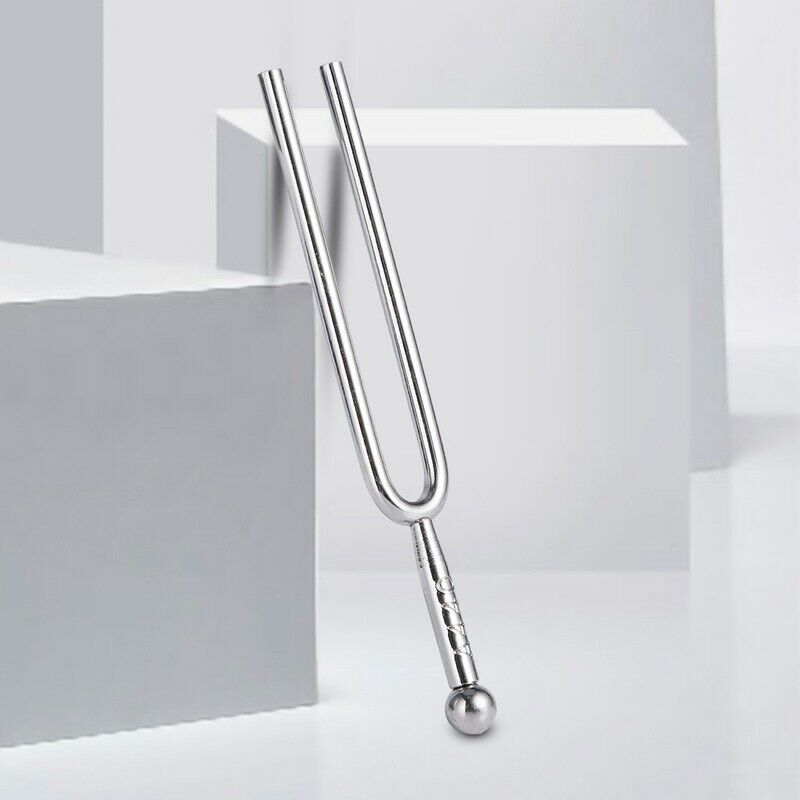440Hz A Tone Stainless Steel Tuning Fork Tuner Tunning Musical Instrument G
