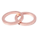 20Pcs 16mm x 22mm x 2mm Copper Crush Washer Flat Ring Seal Gasket Fitting