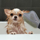 Pet Dog Cat Palm Shape Grooming Bath Brush Comb Massage Hair Rubber Glove