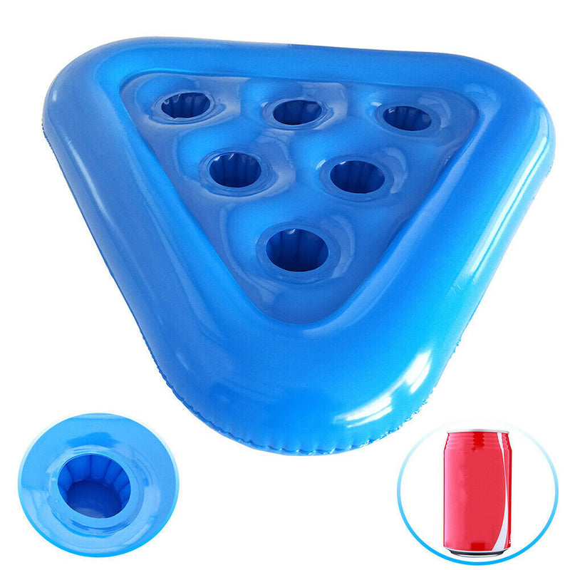 Water Party Summer Pvc Inflatable Beach Beer Bottle Drink Float Pool Cup Holder