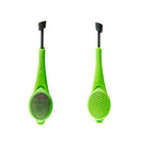 Healthy flavor silicone tea strainer mixer measurement Tea coffee filter te F8C4